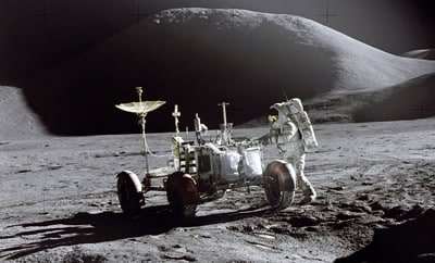 Fahrzeuge auch auf dem Mond
